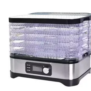 5 Tray Electric Meat Dehydrator Machine With Digital Timer thumbnail-1