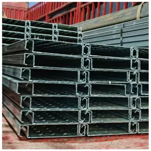 Galvanized Open-Web Deck Bar Reinforced Concrete Bearing Plate Steel Deck thumbnail-5