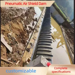 High Water Head Pneumatic Shield Dam Heavy-Duty Water Retaining Facility For Reservoir Auxiliary Use thumbnail-3