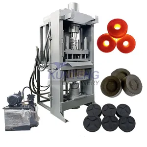 Automatic Salt Tablet Briquette Press Machine Coconut Shell Carbon Block Making Machine Briquette Making Machine ﻿ thumbnail-1