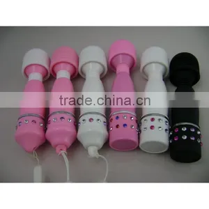 Factory High Quality Mini Wand Massager Comfortable Vibrator Electric Body Massager thumbnail-1