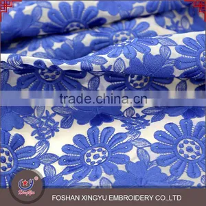 Good Price European Fashion Beautiful Water Soluble Embroidery Lace Fabric thumbnail-2