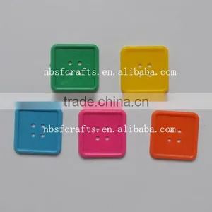 4 Hole Multicolor Kid Plastic Sewing Button for Kids Clothing thumbnail-3