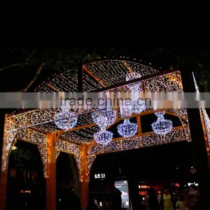 3D Motif Light Decoration LED Light Arch Decoration thumbnail-3
