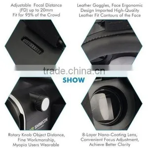 2016 Cheapest VR 3D Glasses Virtual Reality Game Player Helmet Adjustable Lens thumbnail-2