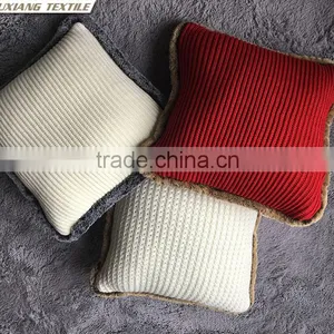 Knitted Patchwork Latest Design Sofa Cushion Cover thumbnail-4