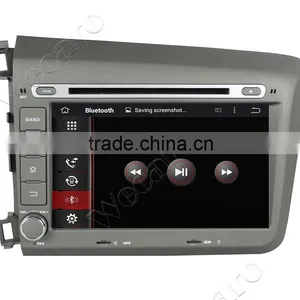 Wecaro Android 4.4.4 Car Multimedia System for Honda Civic BT Gps 3g Wifi TV 2012 2013 Quality Choice thumbnail-2