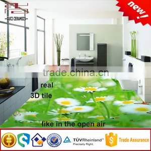 3d Effect Printing Ceramic Floor Tiles 3d Tiles for Bathroom New Designs for Bathroom Designs 3d Tile Quality Choice thumbnail-6