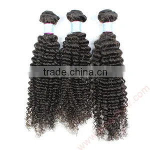 Factory Price 5A Premium Kinky Curly Virgin Peruvian Human Hair Weaving thumbnail-1