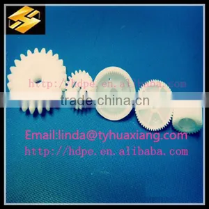 Wear and Chemical Resistance UHMW PE Plastic Shaped Spare Gears thumbnail-1
