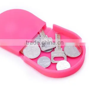 2015 Wholesale Silicone Coin Case/ Round Change Purses thumbnail-2