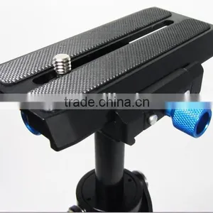Handheld Mini Cam Stabilizer Steadicam for DV / DSLR / Digital Camera - Black + Silver Quick Release Camera Plate thumbnail-1