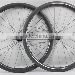 Chinese Biycle Wheelset CN/Sapim Spokes Carbon Bike Wheelset W40C thumbnail-1