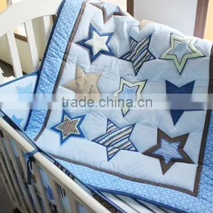 Infant Applique Embroidery Quilt thumbnail-3