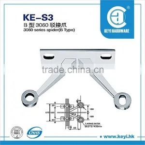 KE-S3 Good Quality Curtain Wall System, Glass Spider Fitting thumbnail-1