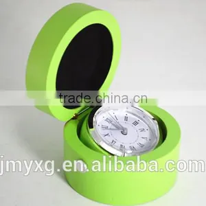 Modern Creative Decentround Wooden Table Clock for Promotion Gift thumbnail-2