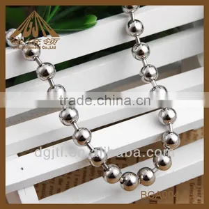 Fashion Nickel Plated Ball Chain Necklace thumbnail-1