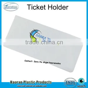 Plastic Vinyl Travel Ticket Wallet Cover OEM Quality Choice thumbnail-1