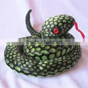 Plush Green Snake Toy thumbnail-1