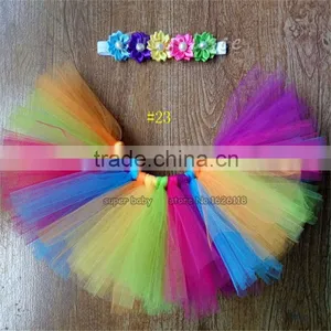 Fancy Kids Tutu Skirts - Factory Directly Children Tutu Rainbow - Baby Girls Photography Decorative Tutu Skirts thumbnail-2