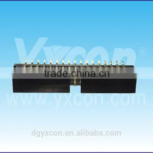 Pitch 2.54mm SMT Black Box Header Connector thumbnail-1