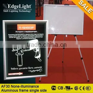 EdgeLight AF30 LED Lighting Box Indoor Shopping Mall Ultra Slim Frame Light Box Single Side View LED Advertising Board thumbnail-2