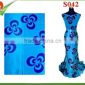 Cheap Polyester Man Made Silk Polyester Satin Fabric for Dress thumbnail-1
