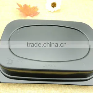 PP Plastic Disposable Microwave Safe Takeaway Food Container Lunch Tray thumbnail-4