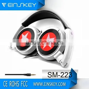 2015 Fashion Newest Foldable Headphones With Microphone thumbnail-1
