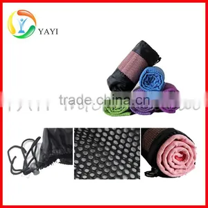 Yoga Pilates Exercise Microfiber Non Skid Yoga Mat Towel thumbnail-6