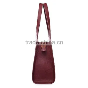 Fashion Vintage Celebrity Tote pu Leather Ladies Handbag thumbnail-4