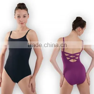 4 Bands Cross Back Camisole Ballet Leotards BL915 thumbnail-1