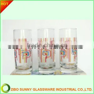 Glass Juice Cup With Decal thumbnail-1