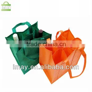 Promotional 6 Bottles Non Woven Wine Tote Bag thumbnail-1