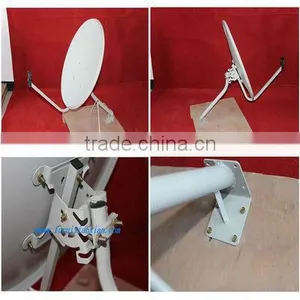 Ren Qiu Furui KU-60cm Satellite Dish With Normol Foot Mount thumbnail-1
