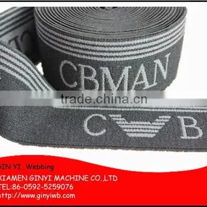 High Tenacity Custom Nylon Polyester Underwear Jacquard Elastic Webbing thumbnail-3