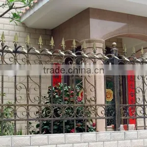 2014 Top-selling Garden Security Wrought Iron Fence thumbnail-3