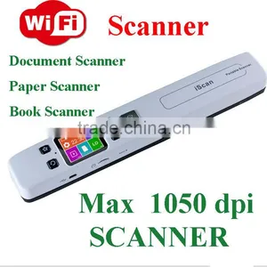 Max 1050dpi Iscan Wifi Portable Scanner, Document Book Scanner, A4 Paper Wifi Scanner thumbnail-5