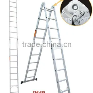 Aluminum Dual Purpose Ladder ,Aluminum Ladder With Hinge thumbnail-1