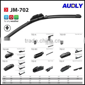 JM-702 Wholesale Beam Wiper Blades Conventional Flatwiper Blade thumbnail-3
