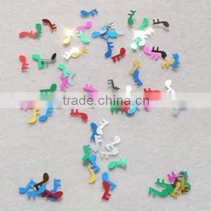 Mini-musical Note Table Confetti/musical Note Confetti/table Confetti/sequin thumbnail-1