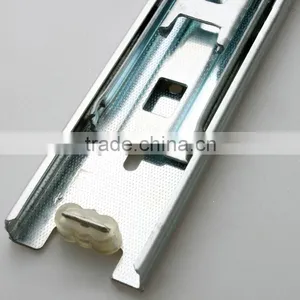 Jieyang Kitchen Iron 3-fold Full Extension Ball Bearing Drawer Guide Rail thumbnail-1