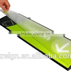 Ceiling Signs,hanging Ceiling Snap Frames, Curved Hanging Sign System thumbnail-2