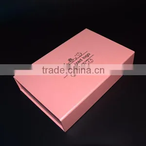 2016 Pink Magnetic Cosmetic Paper Packing Box With Shred Paper thumbnail-5