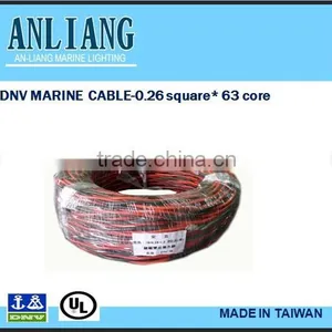 DNV/UL 2core 16.4mm PVC Coated Marine Enameled Copper Electrical Cable Wire thumbnail-2