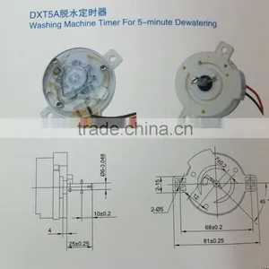 5-minute Spinning Timer Washing Machine Timer Dxt15 Washing Machine Accessories Dehydrator/ Clothes Dryer Timer 5 Minutes Washi thumbnail-3