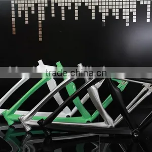 Raw Bicycle Frame Bicycle Frame and Fork Steel Material Frame and Fork Made in China KB-Z-068 thumbnail-1