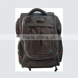 Hot Stylish Magical Foldable Rolling Duffel Bag With Trolley for Business Man thumbnail-1