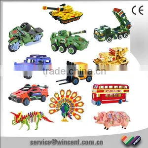Hot Selling DIY Wooden Three Dimension Puzzle For School thumbnail-1
