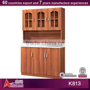 K813 Flat Pack and Easy Assemble Cheap Kitchen Cabinets thumbnail-1